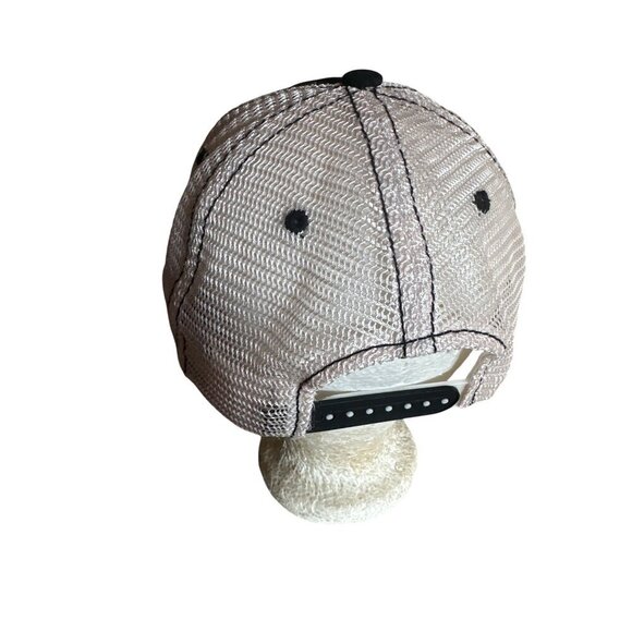 Cincinnati Cyclones Zephyr Snapback Hat Black & White Mesh Adjustable Cotton/Pol - Picture 3 of 6